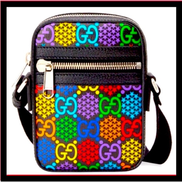 🌈New Gucci GG Psychedelic Shoulder Bag - Picture 1 of 13